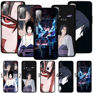 เคสซิลิโคนนิ่ม ลายนารูโตะ Uchiha Sasuke 116HE สําหรับ Samsung Galaxy S10 S10e S9 S8 Plus Lite S7 Edge