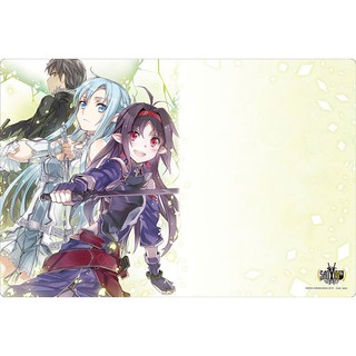 แผ่นยาง Bushiroad Rubber Mat Collection Vol.530 Sword Art Online Mother Rosario "Kirito &amp; Asuna &amp; Yuuki"