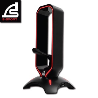 SIGNO INVAGUS BG-703 Gaming 3 in 1 Mouse Bungee (อุปกรณ์ล็อคสายเมาส์ ที่แขวนหูฟัง ยูเอสบีฮับ)