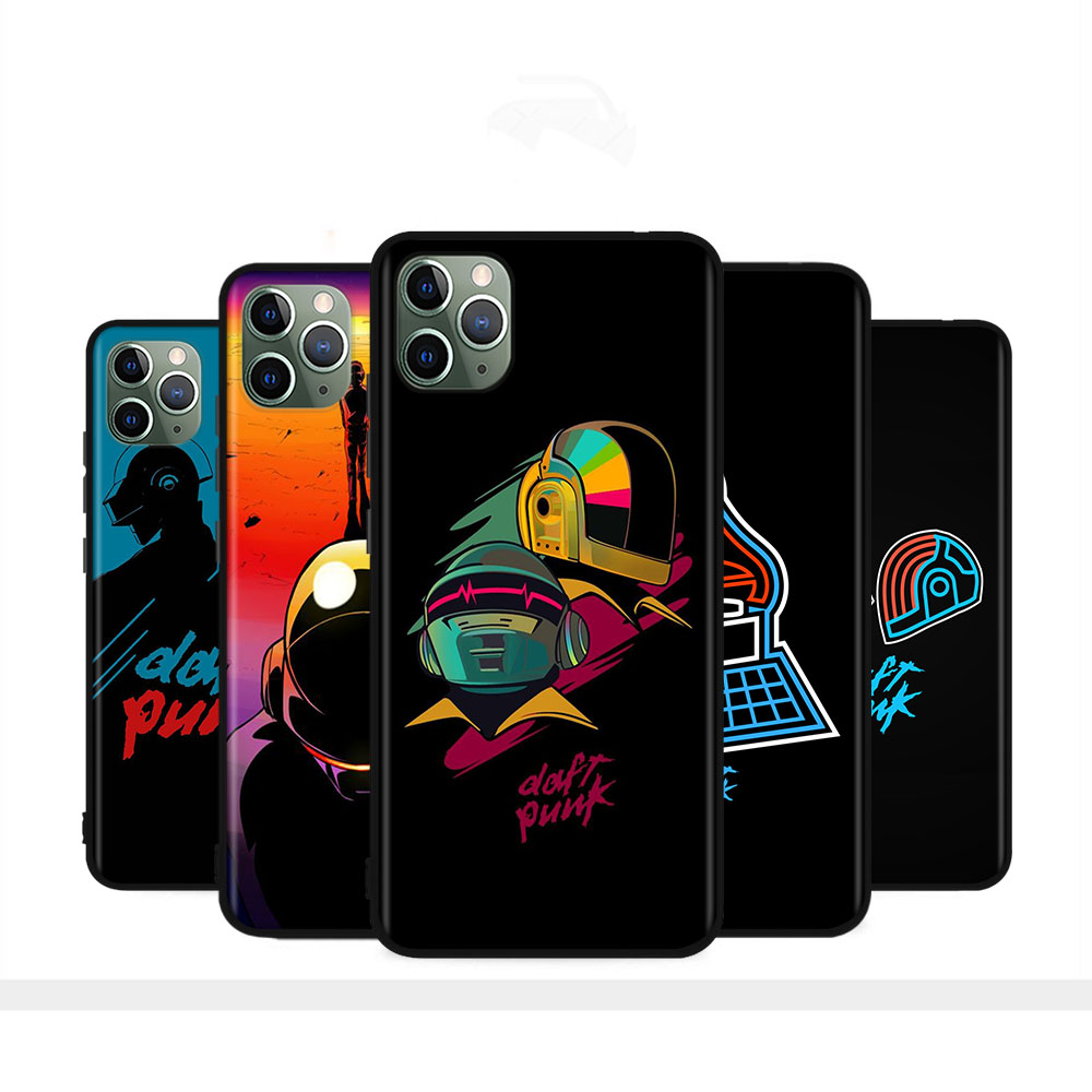 H-43 Daft Punk ซิลิโคนนุ่มกรณีปลอกสําหรับ Motorola Moto Edge G40 G10 20 G30 E7 G60 G100 E7I 60S Lite