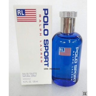 น้ำหอมแท้ RALPH LAUREN POLO SPORT FOR MEN EAU DE TOILETTE SPRAY 125 ML ของใหม่ กล่องซีล เหมือนกับห้าง