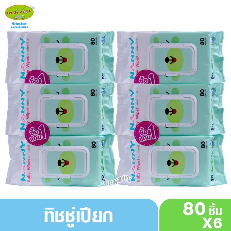 #แนนนี่ #ทิชชู่เปียกแนนนี่ #เบบี้ไวพส์แนนนี่ #กระดาษเปียกเด็ก #สูตรน้ำบริสุทธิ์