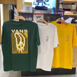 เสื้อยืดแฟชั่น เสื้อคู่รัก เสื้อยืดครอป Vans เสื้อยืดแขนสั้นพิมพ์ลาย Vn0A4Uqw85W/4Uqwht/4Uqweei Tee