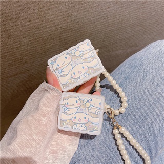 เคสairpods เคสการ์ตูนน่ารัก  ลายCinnamoroll สีมุกแวววาว ไตล์เกาหลี สไตล์ญี่ปุ่น สําหรับ Apple AirPods pro1 2 3 Generation