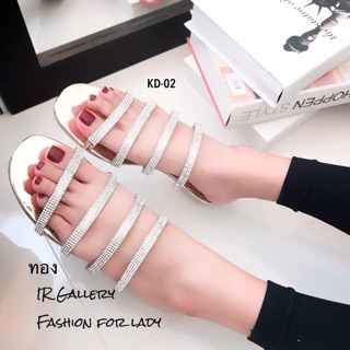 02F12131-KD-02 บวกหนึ่ง (เท้าเรียวผอมใส่ปกติ)