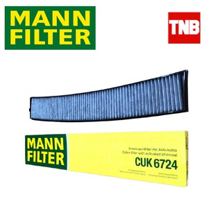 Manfliter กรองแอร์ ชาโคล / กรองห้องโดยสาร BMW Series 3 E46 ทุกรุ่น Cabin Air filter Mann CUK6724