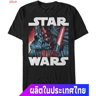 เสื้อยืดยอดนิยม Star Wars Mens Lets Go Graphic T-Shirt Popular T-shirts04B