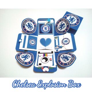 🎉🎁 Chelsea Explosion Box กล่องระเบิด กล่องของขวัญ เชลซี ⚽