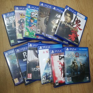 ♫ 🌟 #อัปเดต​เรื่อยๆ​ แผ่นเกมส์ #PS4 มือ1และมือ2 ราคาเริ่มต้น 50 บาท​ อัปเดต 10/07/2023 ♪♪