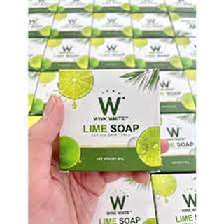 วิงค์ไวท์ สบู่มะนาว WINK WHITE LIME SOAP ขนาด 80 กรัม