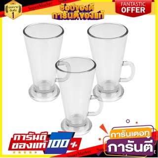 แก้วไอศครีม 280ml KEY WAY BEVERAGE แพ็ค 3 ใบ แก้วน้ำ ICE CREAM GLASS 280ML KEY WAY BEVERAGE PACK3