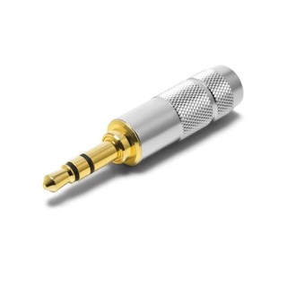 1 Pcs 3.5mm 3 Poles Earphone Plug Audio Jack Headphone Stereo Gold Plated Silver Solder Line Connector
