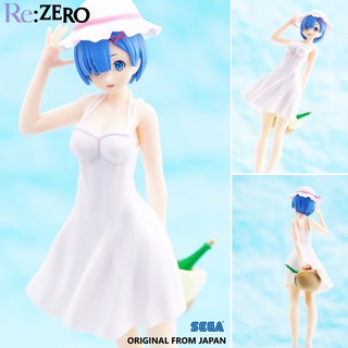 Model Figure งานแท้ Original ฟิกเกอร์ โมเดล Re Zero Starting Life in Another World รีเซทชีวิต ฝ่าวิกฤตต่างโลก Rem เรม