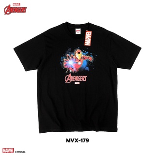 เสื้อยืดPower 7 Shop เสื้อยืดการ์ตูน มาร์เวล ลิขสิทธ์แท้ MARVEL COMICS  T-SHIRTS (MVX-179)