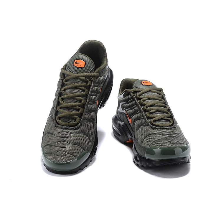 army green air max plus