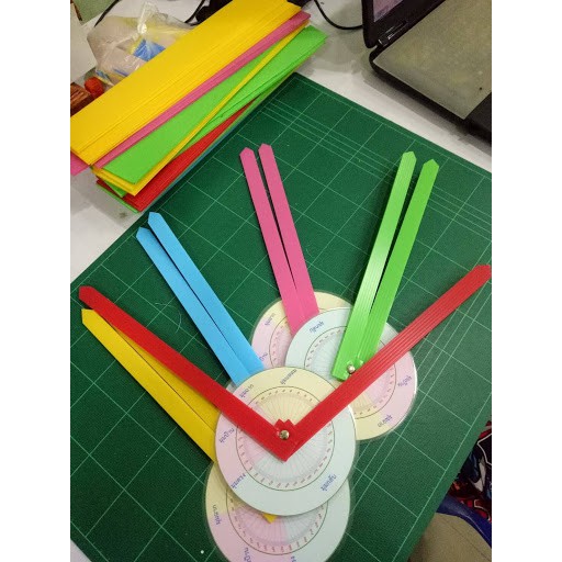 สื่อการสอน มุมมีแขน (ทำมือ)