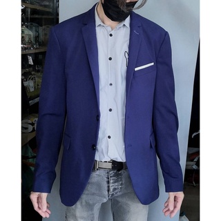 Zar* เสื้อสูท ผู้ชาย mens blazer with elbow patches