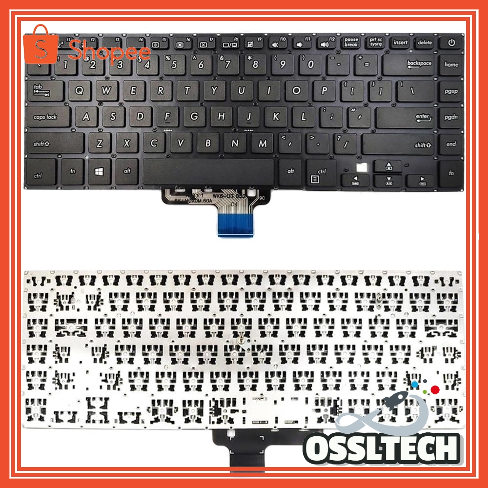Asus VivoBook S15 S510U A510U F510U X510U S510UA S510UR S510UN X510U F510U แล็ปท็อปเปลี่ยนแป้นพิมพ์
