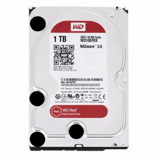 ฮาร์ดดิสก์  1TB WD Red WD10EFRX SATA 6Gb/s 64MB