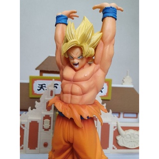 🇹🇭(ของแท้ มือ2 ไม่มีกล่อง Lot JP) Dragonball ดราก้อนบอล Dragon Ball Z Special Goku Base Figure  โกคู ท่าพลังบอลเกงกิ