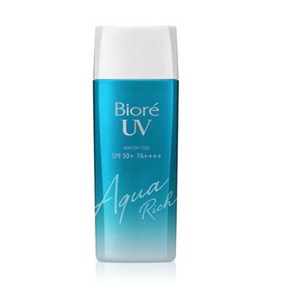 Biore UV Aqua Rich Watery GEL SPF 50PA++++ 90ml.กันแดดBiore ปกป้องไม่ให้ผิวหมองคล้ำ กันน้ำกันเหงื่อ✨✨