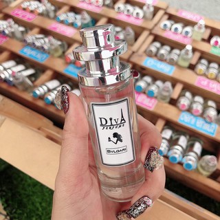 น้ำหอมดีว่า DIVA  กลิ่น BLVGARI  แถม5มล.🌈​🌈​ น้ำหอมแท้ หอมนานเกิน 8-12 ชม. น้ำหอมกลิ่นผู้ดี พร้อมส่งจร้า..❤️