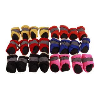 🌸toymall🌸🐶รองเท้าสุนัขในร่ม Antiskid Puppy Shoes Soft-soled Pet Dog Shoes Waterproof Small Dog Prewalkers