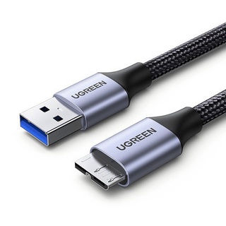 Ugreen 80793 USB to Micro Usb 3.0 - 1 meter สายเคเบิลฮาร์ดดิสก์ไดรฟ์