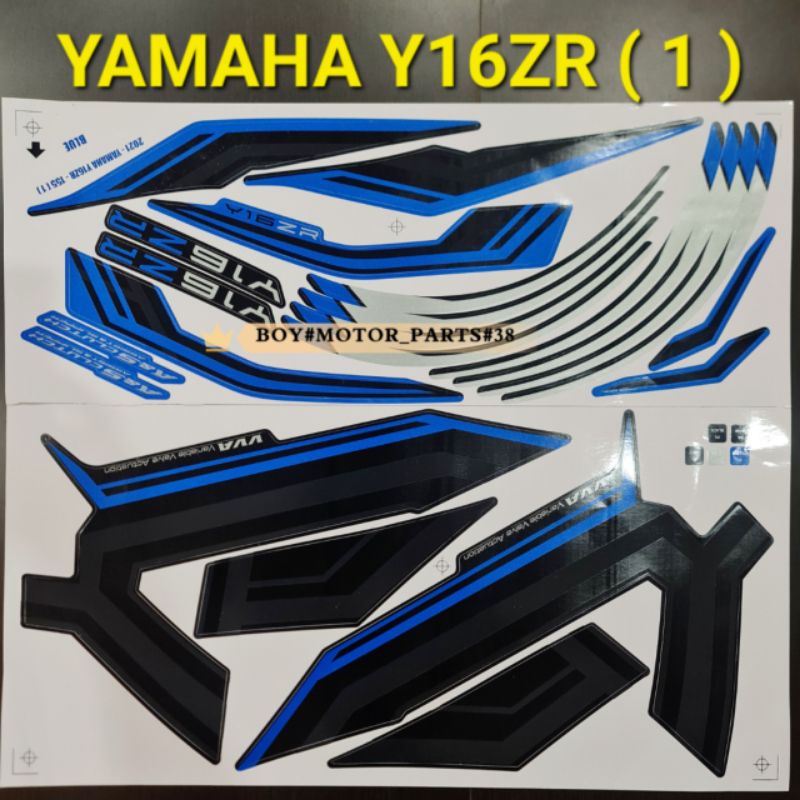 YAMAHA Y16 Y16ZR 155 ( 1 ) สติ๊กเกอร์ร่างกาย