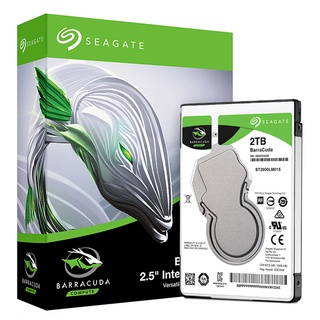 2 TB HDD 2.5" (ฮาร์ดดิสก์โน้ตบุ๊ค) SEAGATE BARRACUDA 5400RPM SATA3 (ST2000LM015)