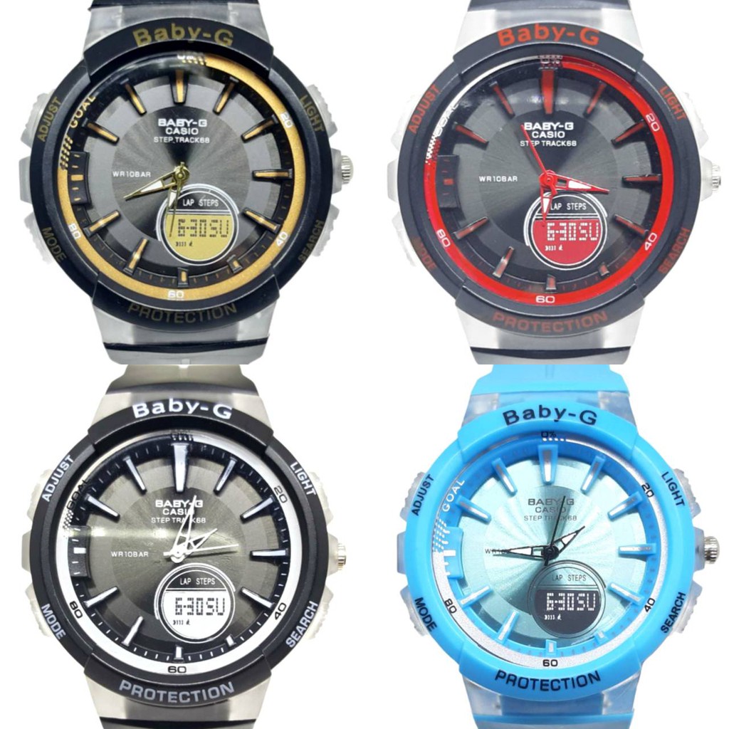 Casio BabyG เบบี้จี นาฬิกาเด็กโต ระบบเข็ม (ฟรีกล่อง) นาฬิกาข้อมือ เด็กโต เด็กนักเรียน นาฬิกาข้อมือเด็กหญิง RC414