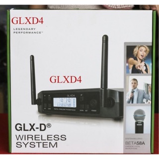 ไมค์ลอยคู่ รุ่น GLXD4 รุ่นขายดี