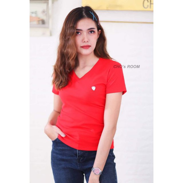 เสื้อรัดรูปนมโต CPS คอวี