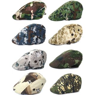 หมวก flat cap (หมวกติงลี่) ลายพรางต่างๆ (สีพื้นอยู่อีกอัลบัมนะคะ)