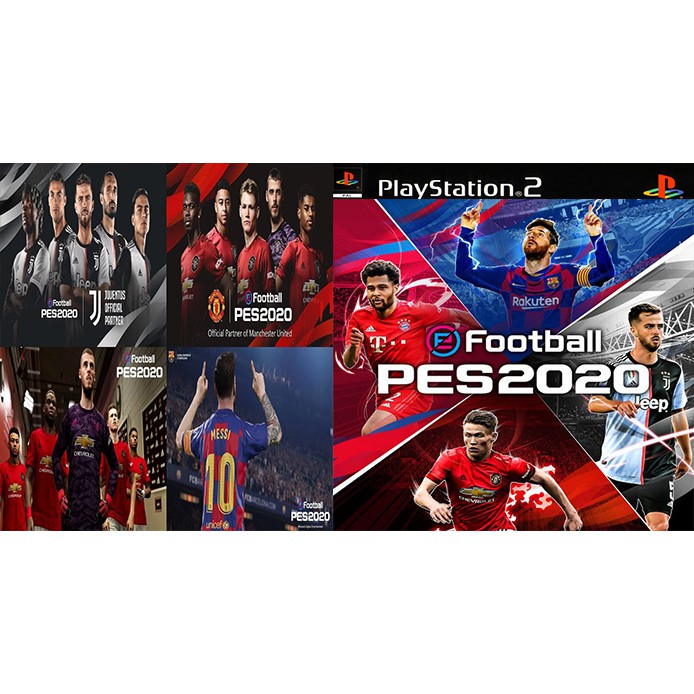 แผ่นเกมPS2 เกมเตะบอล [PES2020] !!