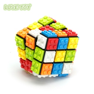 Nkodok ของเล่นรูบิคพลาสติก 3x3x3 ความเร็ว สําหรับเด็ก 1 กล่อง