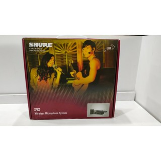 ไมค์ลอย SHURE SVX 24A/PG58-M19 ไมค์เหดี่ยว ปรับความถี่ได้ ถูกต้อง กสทช.