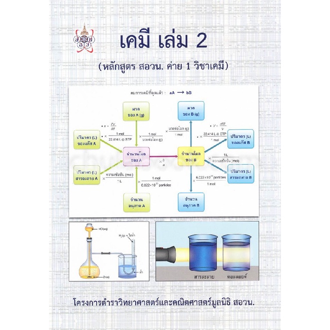 chulabook เคมี เล่ม 2 (หลักสูตร สอวน. ค่าย 1 วิชาเคมี) 9786168242032