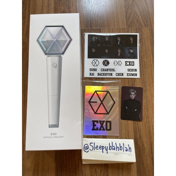 แท่งไฟ Exo Ver 3 light stick Exo (มือสอง) อุปกรณ์ครบ