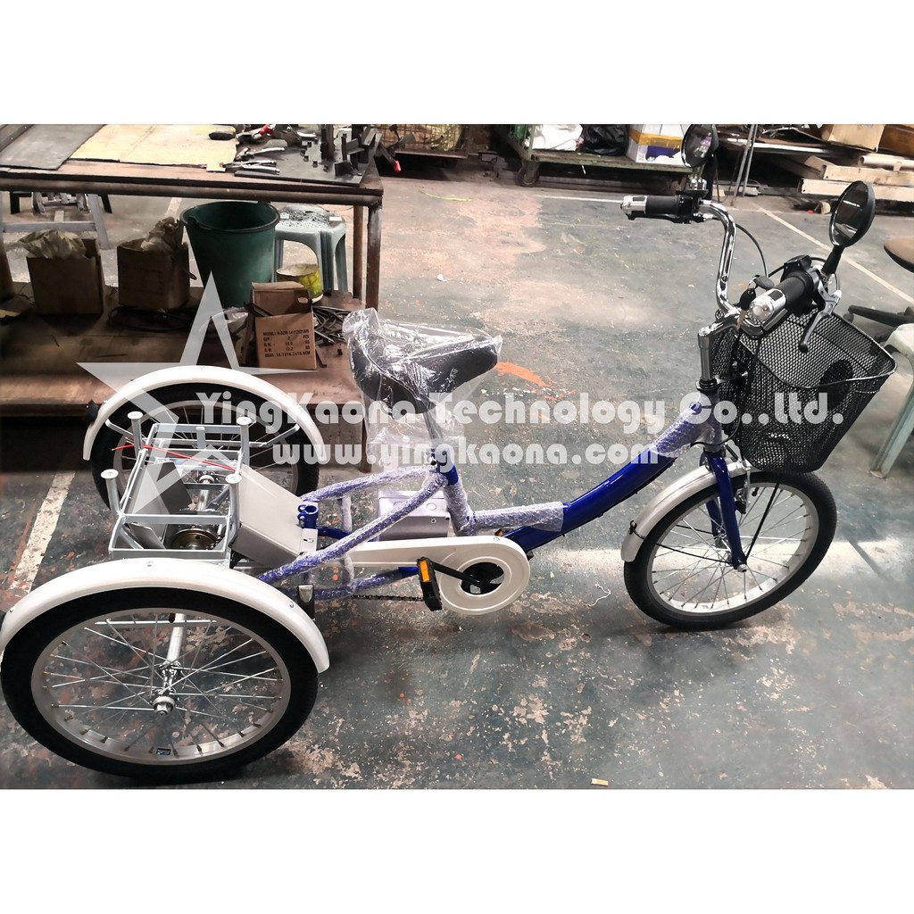 สต๊อกพร้อมส่ง ในไทย!! มอเตอร์จักรยานไฟฟ้า 24V 500W ZY1020ZXF มอเตอร์สามล้อไฟฟ้า Brushed Gear Motor E