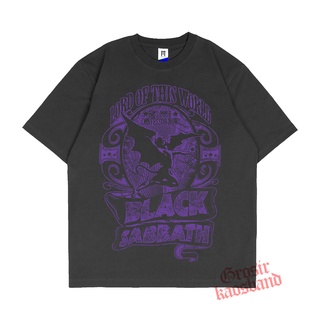 oversize T-shirt เสื้อยืด พิมพ์ลายวง SABBATH LORD OF THIS WORLD สีดํา พรีเมี่ยม สําหรับผู้ชาย และผู้หญิง S-5XL