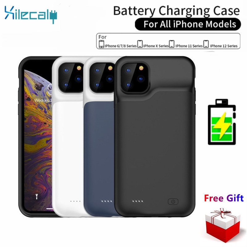 ❣10000 mAh แบตเตอรี่สําหรับ Iphone 17 16 15 14 13 Pro 12 11 PRO MAX สมาร์ท Power Bank ชาร์จ Charger สําหรับ Iphone Xs Max Xr 7 8
