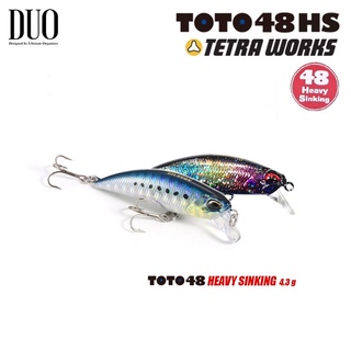 เหยื่อปลอม DUO Tetra Works TOTO 48S