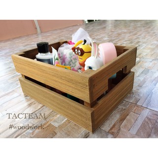 ลดล้างสต็อค! ลังไม้สักพื้นไม้อัด M Mini-Furniture ไม้สัก ผลิตและจัดจำหน่ายโดย... TACTEAM ‪#‎woodwork‬