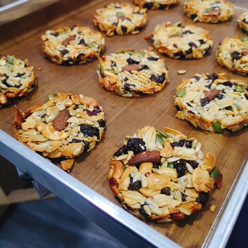 Mixed nut cookies คุกกี้ธัญพืชไร้แป้ง
