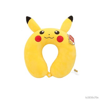 กระเป๋าเป้แพคเกจ♠✠หมอน Nap หมอนรูปตัวยู Pikachu แท้ของเล่นโปเกมอน Pokemon