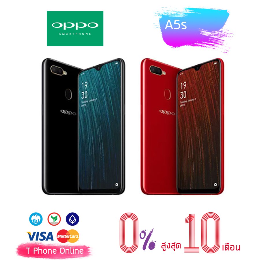 [โทรศัพท์ มือถือ] OPPO A5s(32GB) ออปโป้ Shopee Thailand