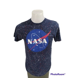 เสื้อยืดแขนสั้นแบรนด์  BUZZALDRIN NASA  Size M มือ2