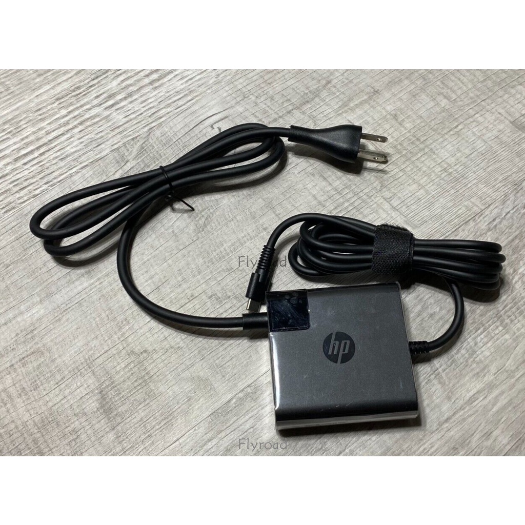 อะแดปเตอร์ชาร์จแล็ปท็อป USB-C HP 65W AC สําหรับ Spectre X2 X360 HP EliteBook 1040 G6 Type C