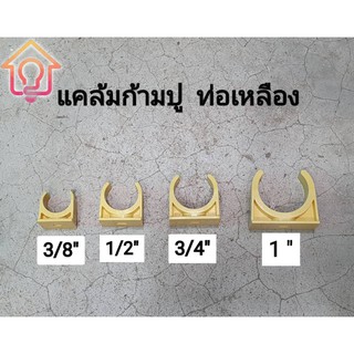 แคล้มก้ามปู ท่อเหลือง 3/8" ,1/2", 3/4",1" ANZENS(แพ็ค 10 ชิ้น)